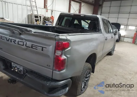 2020 Chevrolet Silverado 1500 4Wd Standard Bed Lt из США, поврежденный, VIN 3GCUYDEDXLG104055